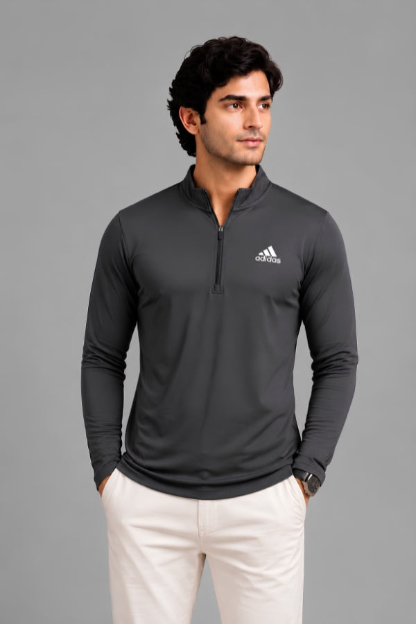 Carbon Edge Zip Pullover