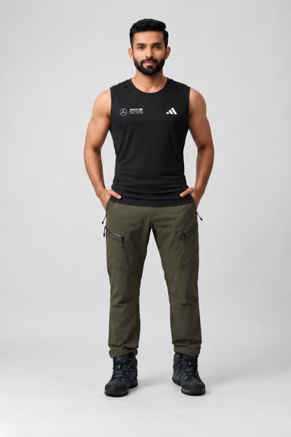 Olive Terrain Cargo Joggers