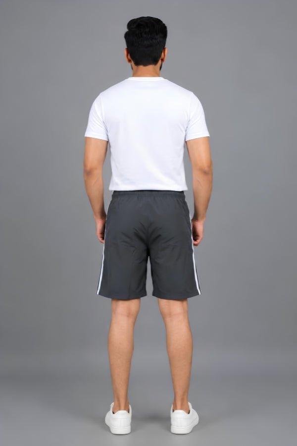 Olive Grid Training Shorts