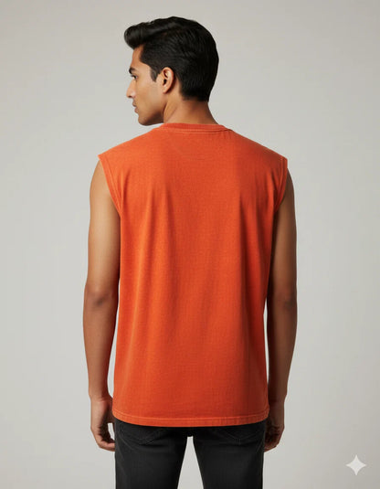Bold Balenciaga-Inspired Sleeveless Tank Top