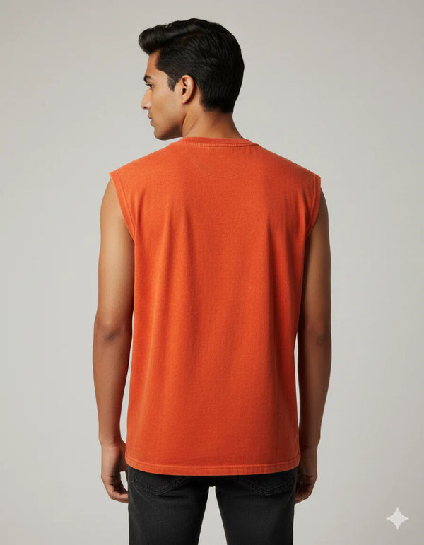 Bold Balenciaga-Inspired Sleeveless Tank Top