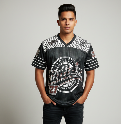 Athletic Division Cutiez Mesh Jersey Tee