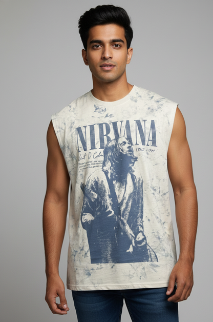 Grunge Nirvana Kurt Cobain Tank Top
